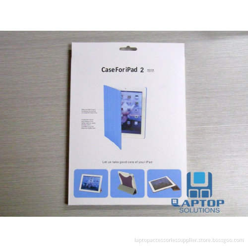 Pink 100% Brand New Ipad / Ipad2 Smart Protective Cases With Pure Color Leather